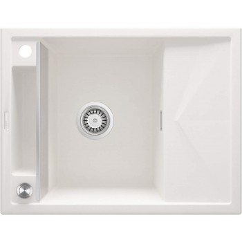 1-bowl magnetic granite sink with drainer