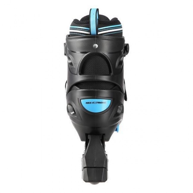 NILS EXTREME NH11912 A 2IN1 SKATES BLACK/BLUE SIZE. S (31-34) WITH INTERCHANGEABLE HOCKEY SKATES