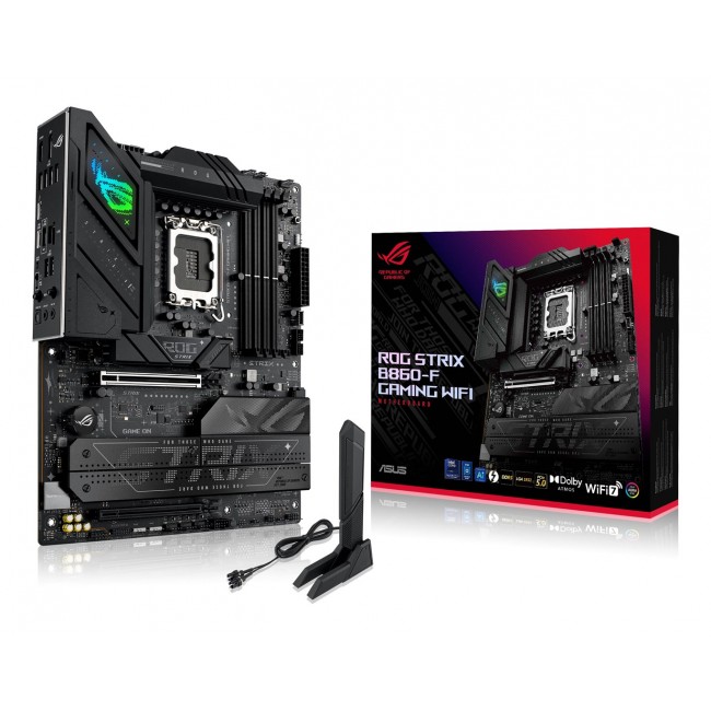 ASUS ROG STRIX B860-F GAMING WIFI Intel B860 LGA 1851 (Socket V1) ATX ASUS ROG STRIX B860-F GAMING WIFI Intel B860 LGA 1851 (Socket V1) ATX
