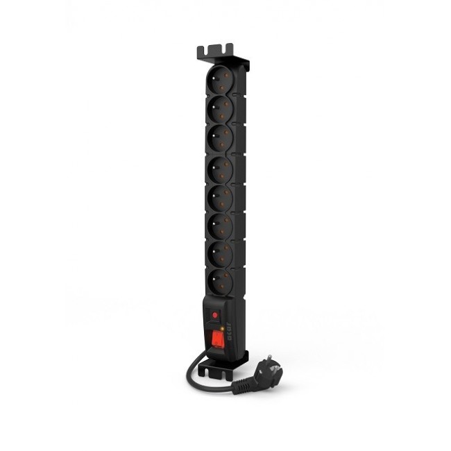 Acar S8 FA RACK power strip (5m black)