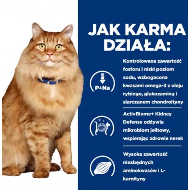 HILL'S PD K/D Kidney + Mobility Chicken - dry cat food - 3kg HILL'S PD K/D Kidney + Mobility Chicken - dry cat food - 3kg