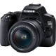 Canon EOS 250D + EF-S 18-55mm f/3.5-5.6 III SLR Camera Kit 24.1 MP CMOS 6000 x 4000 pixels Black Canon EOS 250D + EF-S 18-55mm f/3.5-5.6 III SLR Camera Kit 24.1 MP CMOS 6000 x 4000 pixels Black