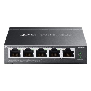 TP-Link Omada 5-Port Gigabit Easy Managed Switch with 4-Port PoE+