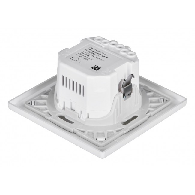 Fibaro Walli N socket-outlet Type E White Fibaro Walli N socket-outlet Type E White