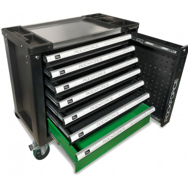 ROCKFORCE WORKSHOP CABINET+172pcs. TOOLS. ROCKFORCE WORKSHOP CABINET+172pcs. TOOLS.