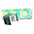 TRYX PANORAMA SE ARGB 360 Complete Water Cooling, 3D AMOLED Display - 360mm, white