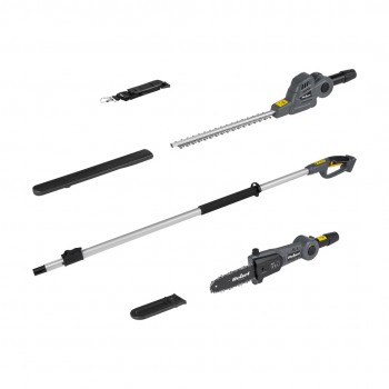 Cordless Telescopic Shears + Rebel 2-in-1 Saw
