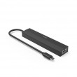 Hama 00200144 interface hub USB 3.2 Gen 1 (3.1 Gen 1) Type-C 5000 Mbit/s Black