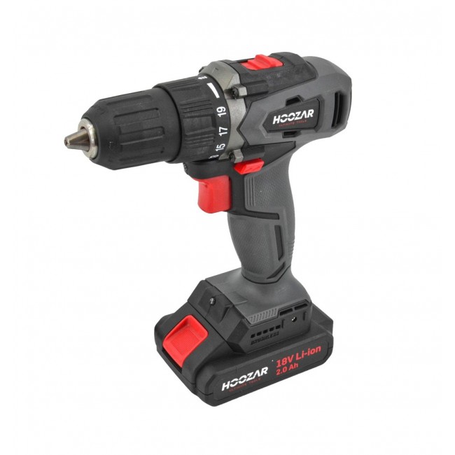HOOZAR WKRĘTARKA 18V 1x2.0Ah 45Nm CD45BL-D1
