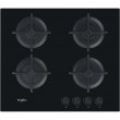 Whirlpool AKT 616/NB hob Black Built-in 60 cm Gas 4 zone(s)