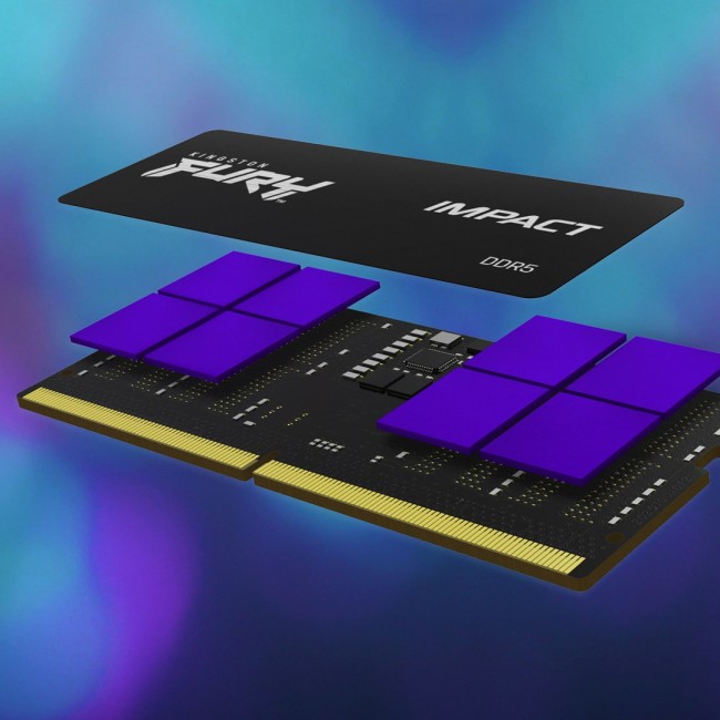 Kingston Technology FURY 32GB 4800MT/s DDR5 CL38 SODIMM (Kit of 2) Impact