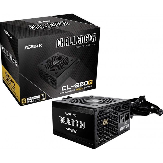 Asrock Challenger CL-850G power supply unit 850 W 20+4 pin ATX ATX Black