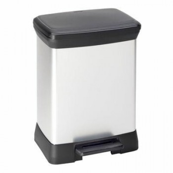 CURVER KOSZ NA MIECI DECO BIN 30L /IML METALIZOWANY