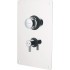 Concealed shower mixer - with temperature control