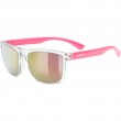 Uvex rookie clear Multi-sport glasses Boy/Girl Full rim Pink, Translucent