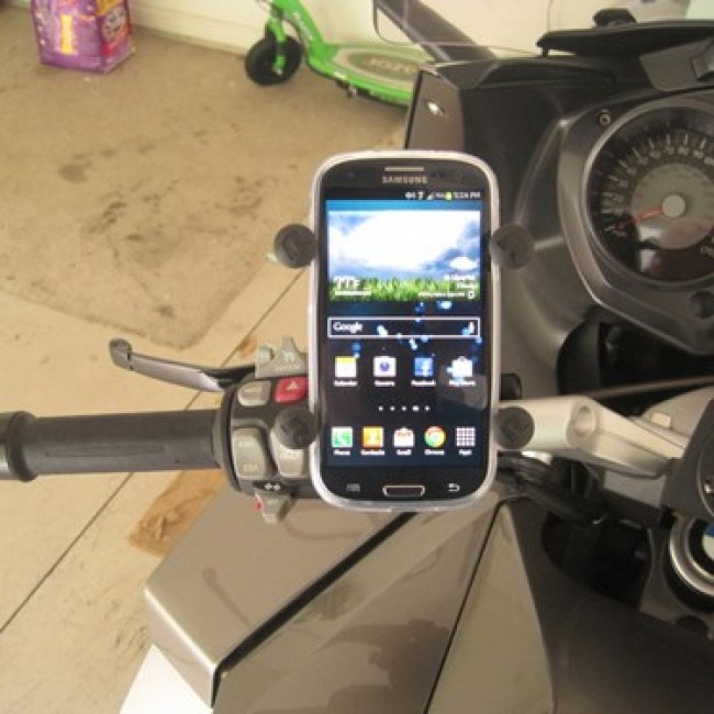 RAM Mounts X-Grip Phone Mount with Handlebar U-Bolt Base