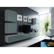 Cama Square cabinet VIGO 50/50/30 white/grey gloss