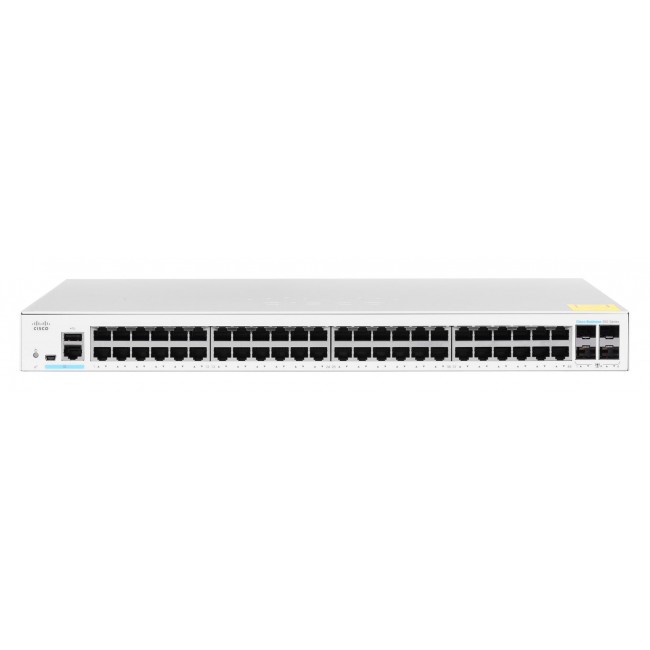 Cisco CBS350-48T-4X-EU network switch Managed L2/L3 Gigabit Ethernet (10/100/1000) Silver