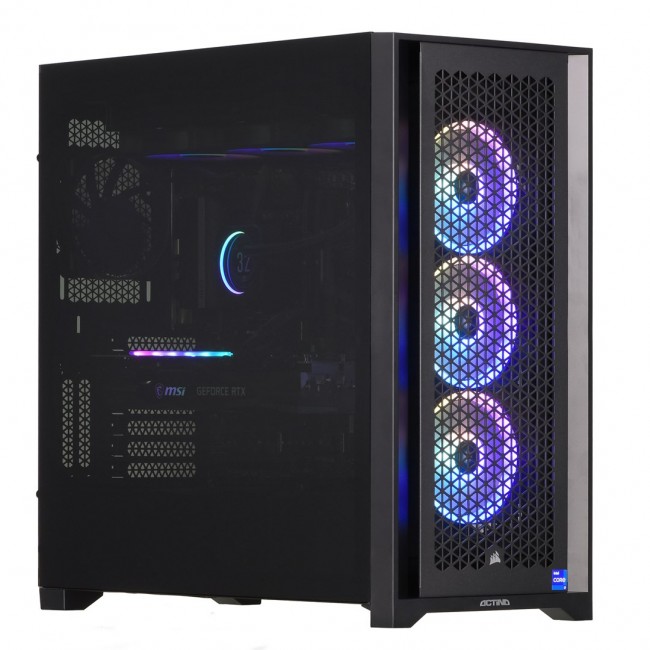 Actina 5901443329428 PC i7-13700KF Midi Tower Intel Core i7 64 GB DDR5-SDRAM 4000 GB SSD Black