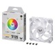 ASUS TUF GAMING TF120 ARGB WHITE EDITION Computer case Air cooler 12 cm 1 pc(s) ASUS TUF GAMING TF120 ARGB WHITE EDITION Computer case Air cooler 12 cm 1 pc(s)