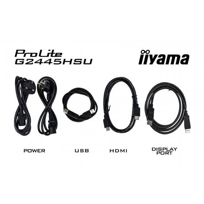 iiyama G-MASTER G2445HSU-B2 computer monitor 61 cm (24 iiyama G-MASTER G2445HSU-B2 computer monitor 61 cm (24