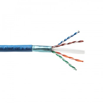 Emitter Net FTP (F/UTP) Cat.6 450MHz Cable, 4x2x23AWG Wire, PVC