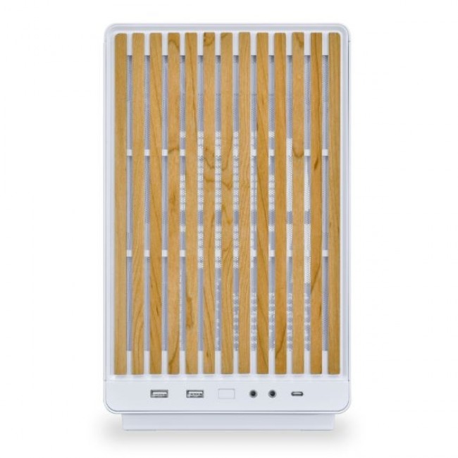 Lian Li DAN Cases A3-mATX Wood Edition PC Case, Micro-ATX - Beech, white Lian Li DAN Cases A3-mATX Wood Edition PC Case, Micro-ATX - Beech, white