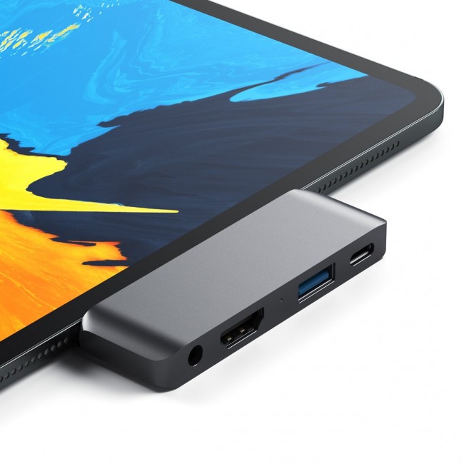 Satechi ST-TCMPHM laptop dock/port replicator USB 3.2 Gen 1 (3.1 Gen 1) Type-C Grey Satechi ST-TCMPHM laptop dock/port replicator USB 3.2 Gen 1 (3.1 Gen 1) Type-C Grey