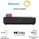Hisense Laser TV PL2 Ultra short throw projector 2700 ANSI lumens DLP UHD 4K (3840x2160) 3D Black Hisense Laser TV PL2 Ultra short throw projector 2700 ANSI lumens DLP UHD 4K (3840x2160) 3D Black