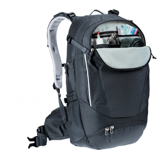 Bicycle backpack -Deuter Trans Alpine 24 black Bicycle backpack -Deuter Trans Alpine 24 black