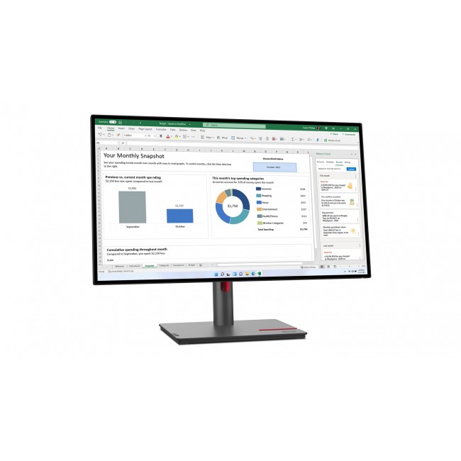 Lenovo ThinkVision P27h-30 LED display 68.6 cm (27 Lenovo ThinkVision P27h-30 LED display 68.6 cm (27