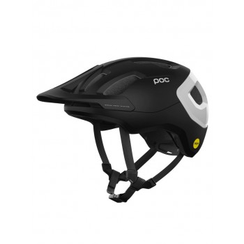 Bike helmet POC Axion Race Mips black-white