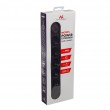 Maclean power strip, 5 socket extension cable + 3xUSB, 110-240V AC 50/60Hz, 2.1A max 2500W, 1.5m, black, MCE395 B