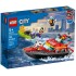 LEGO CITY 60373 FIRE RESCUE BOAT