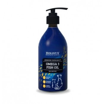 HOLISTA Omega 3 fish oil - supplements for dogs and cats - 500ml
