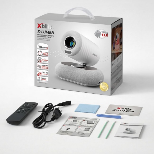 X-LUMEN MULTIMEDIA LED PROJECTOR WITH ANDROID SYSTEM X-LUMEN MULTIMEDIA LED PROJECTOR WITH ANDROID SYSTEM