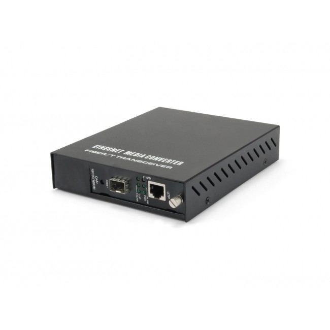 LevelOne RJ45 to SFP Managed Gigabit Media Converter