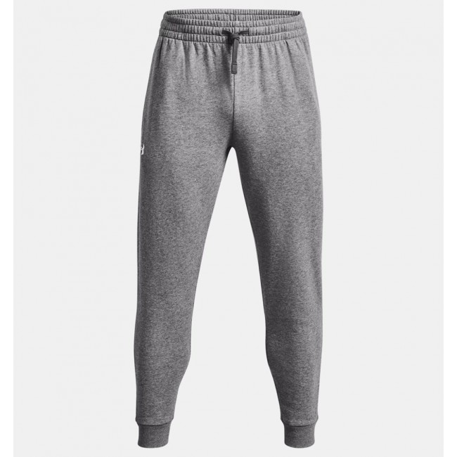 Spodnie męskie Under Armour Rival Fleece Joggers szare 1379774 025 M