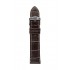 Leather strap brown 20 mm