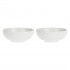 Set of 2 Momenti Salad Bowls - White, 22 cm