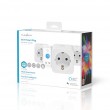 Nedis WIFIP121FWT3 smart plug 3680 W Home White