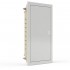 Installation housing plastic, metal doors, flush