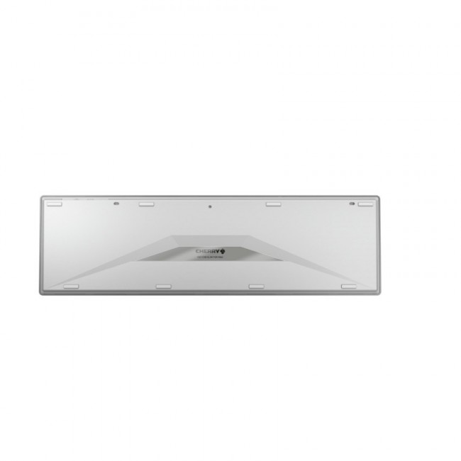 CHERRY KW 9100 SLIM FOR MAC keyboard Universal USB + Bluetooth QWERTZ German Silver