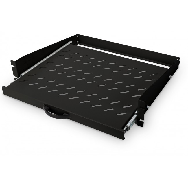 Digitus Extendible Shelf for fixed mounting on front 483 mm (19
