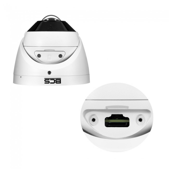 BCS BCS-P-PEIP1x5FWR2-Ai1 Dome IP security camera Outdoor 2880 x 1620 pixels Ceiling