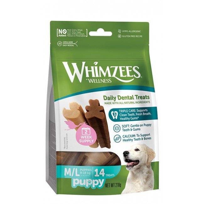 WHIMZEES Puppy M/L - dog treat - 14 WHIMZEES Puppy M/L - dog treat - 14