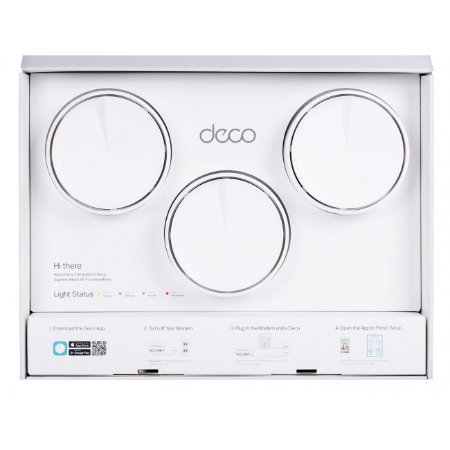 TP-Link AX3000 Whole Home Mesh WiFi 6 System, 3-Pack TP-Link AX3000 Whole Home Mesh WiFi 6 System, 3-Pack