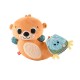 Fisher-Price 2-in-1 Rockin Tummy Time Otter Plush Toy with Soft Book for Newborn Sensory Play Fisher-Price 2-in-1 Rockin Tummy Time Otter Plush Toy with Soft Book for Newborn Sensory Play