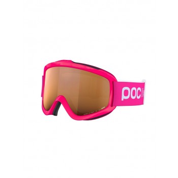 POC POCito Iris Ski Goggles for Kids - fluo pink/sunny light orange