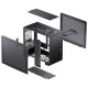 Jonsbo U4 Mini Mesh Micro-ATX Case - Black